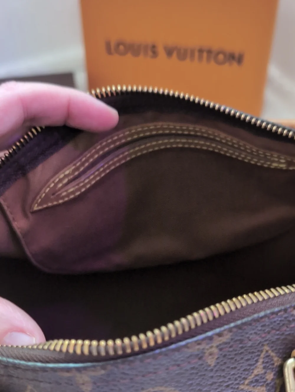 Louis Vuitton Vintage Speedy, Lock & Key, Sarah Wallet, Coin Purse, Box, Dustbag
